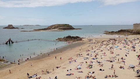 Plage du Moulin de la Rive França