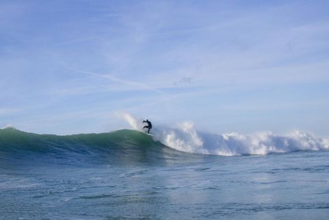 Surfing Courant d'Huchet France