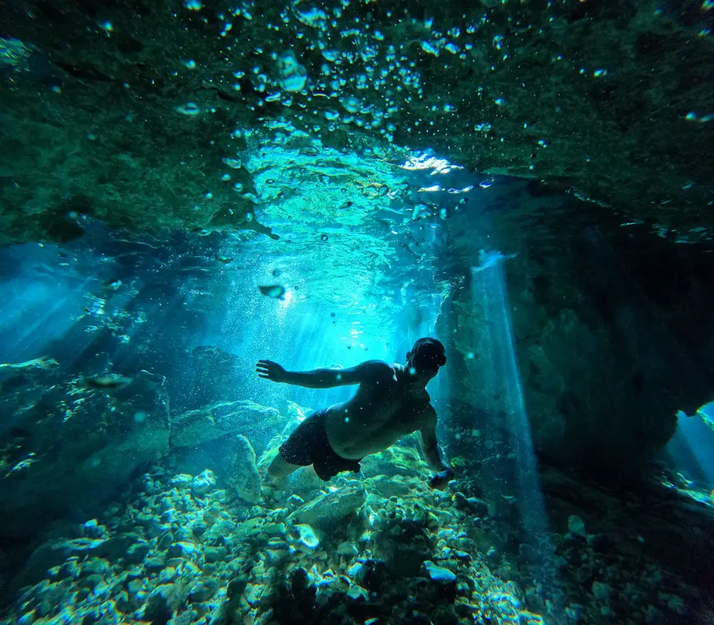 Blue Grotto Spring