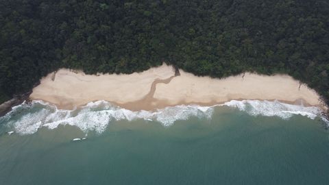 Praia do Perequê-Açu Brazil